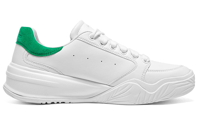 (WMNS) Skechers Sport Denali Shoes 'White Green' 185020-WGR