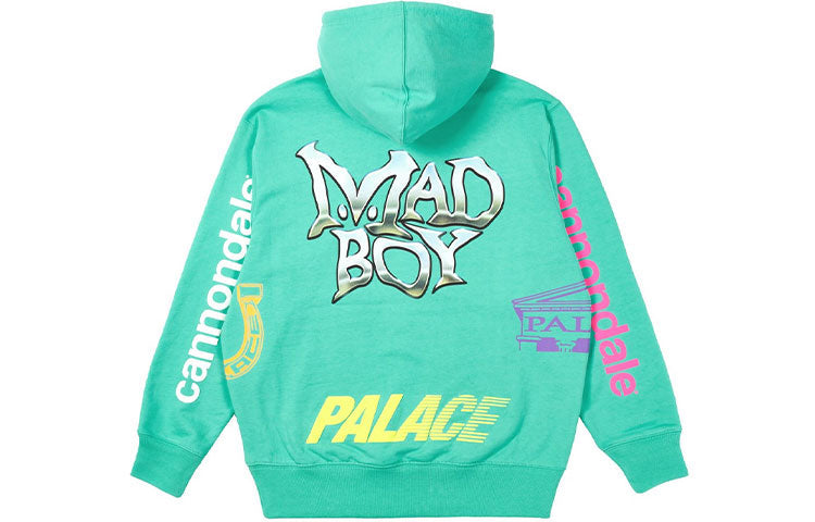 Palace X Cannondale FW21 Graffiti Hoodie 'Teal' P21CHD002