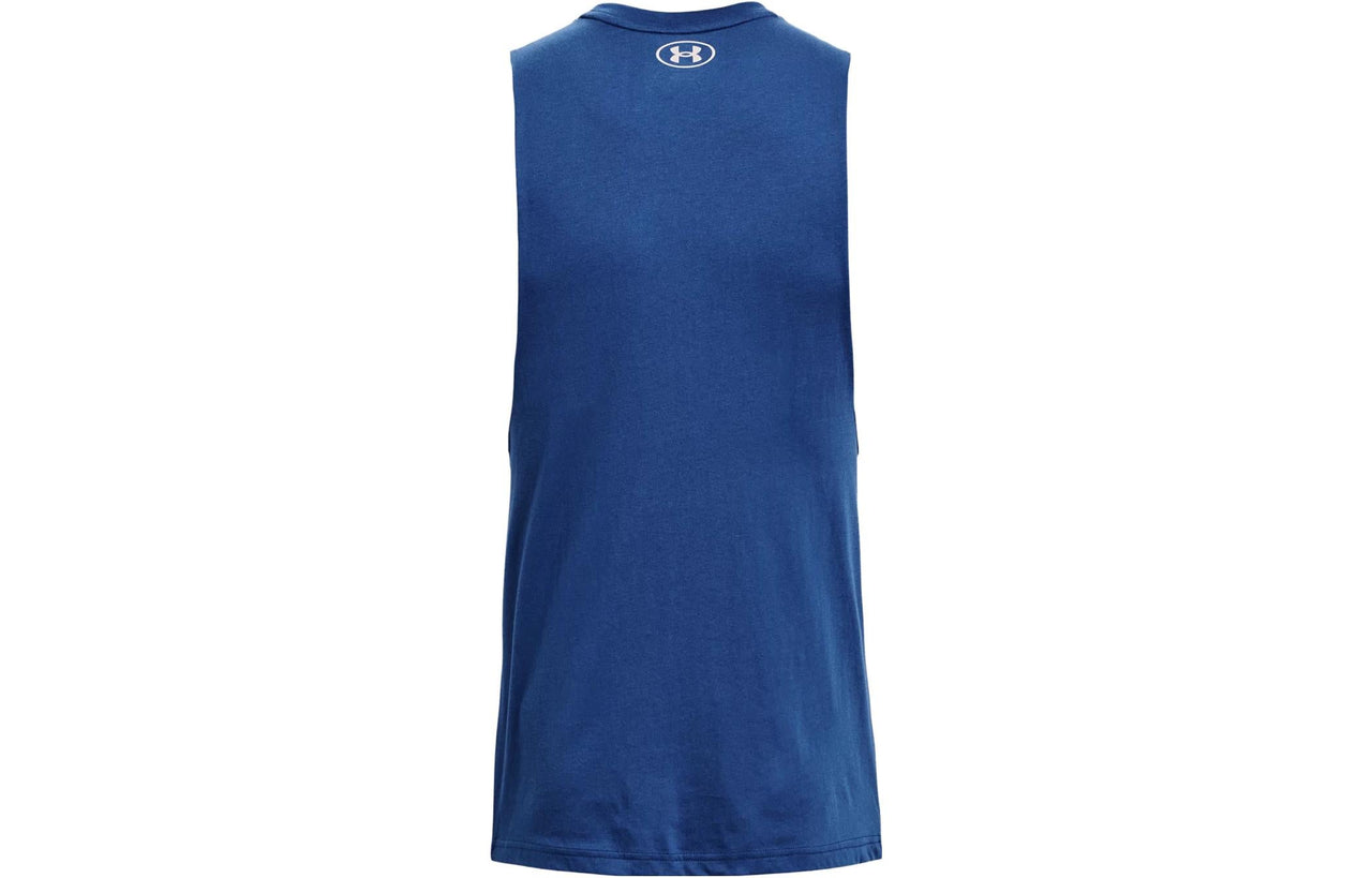 Under Armour Project Rock Iron Muscle Tank 'Blue Grey' 1377290-471