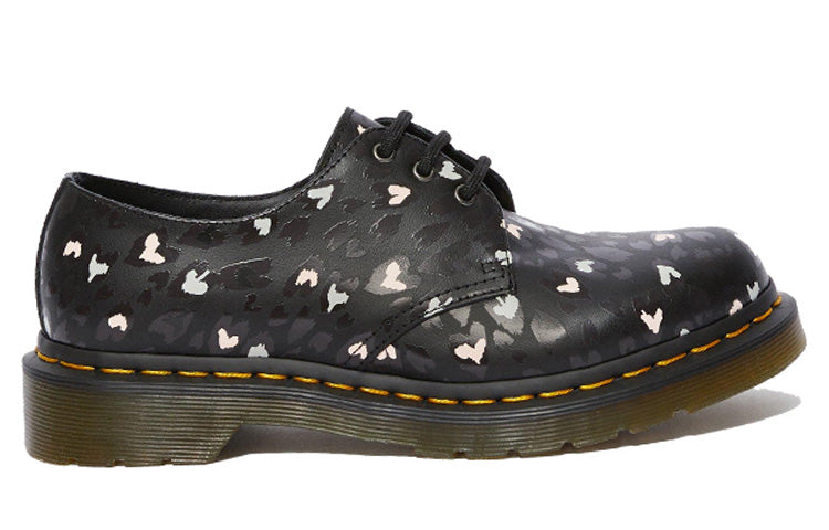 Dr. Martens 1461 Leather Heart Printed 'Black' 25484001