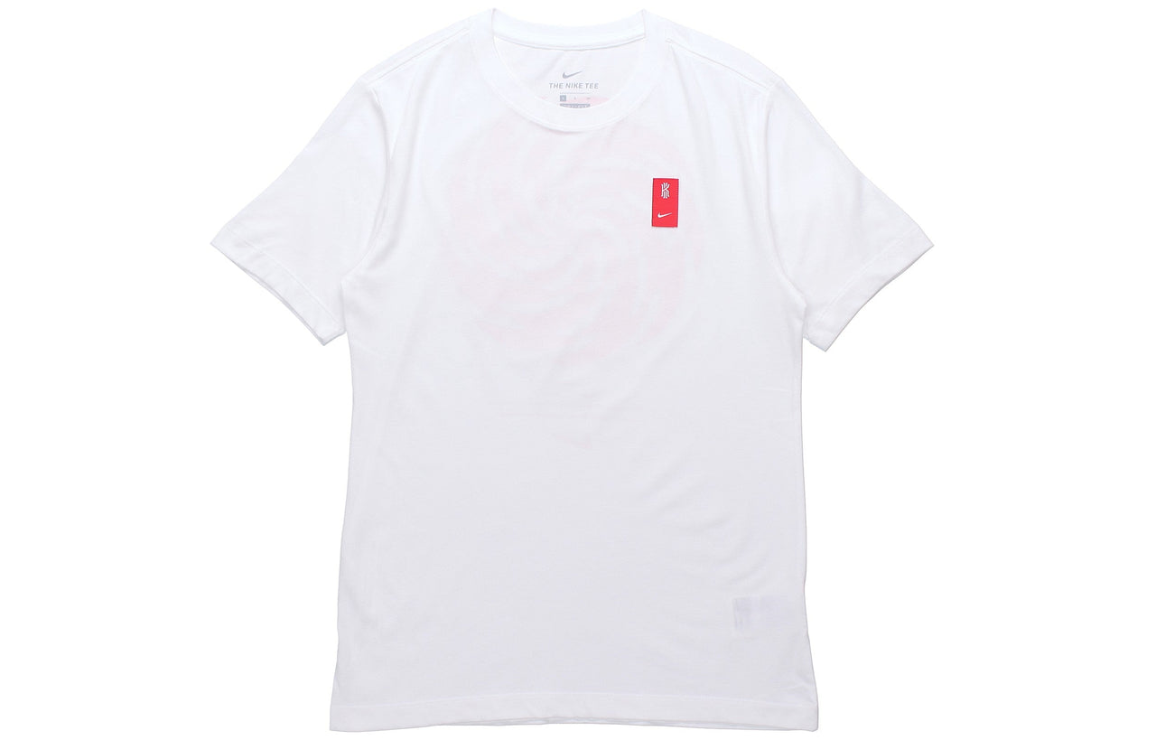 Nike Dri-FIT Kyrie Logo Applique Basketball Tee Men White CV1062-100