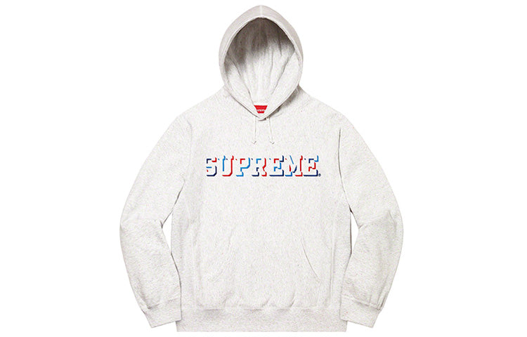 Supreme Drop Shadow Hooded Sweatshirt 'White' SUP-FW20-200