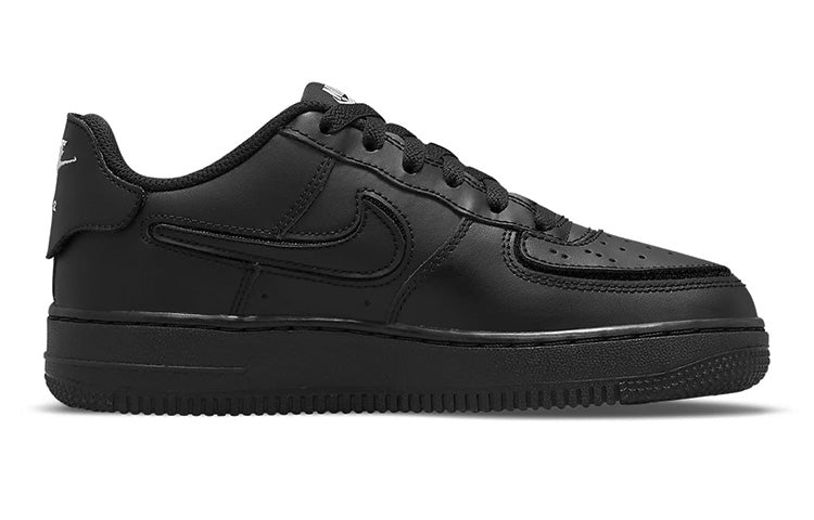 (GS) Nike Air Force 1/1 'Black Bright Crimson' DB1856-001