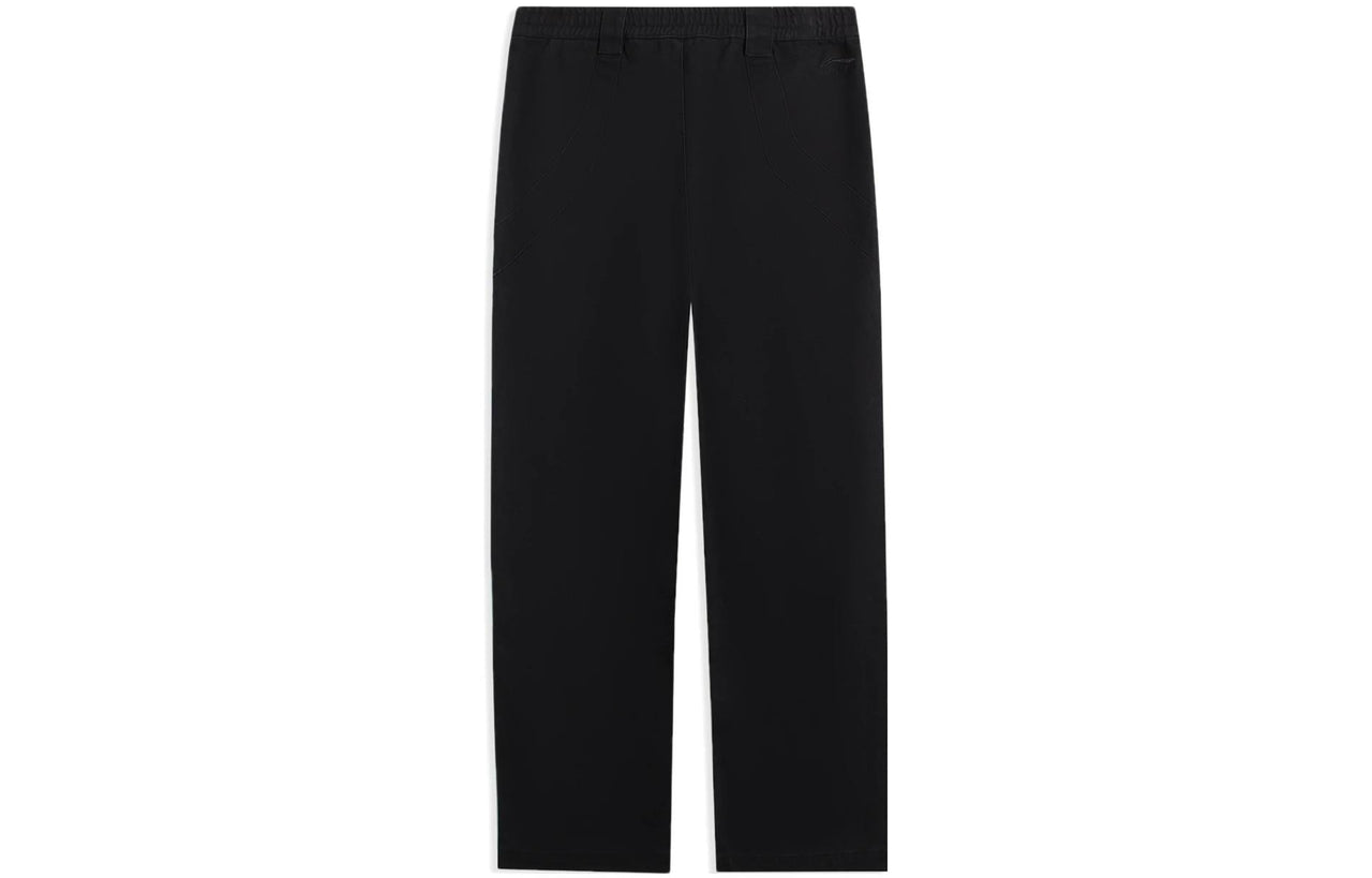 Li-Ning Loose Fit Straight Pants 'Black' AKXSC57-2