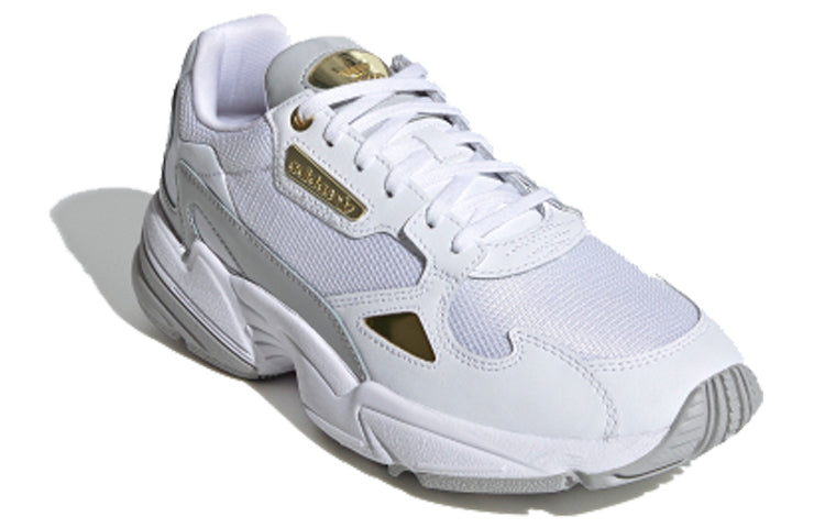 (WMNS) adidas Falcon 'White Gold Metallic' FV5091