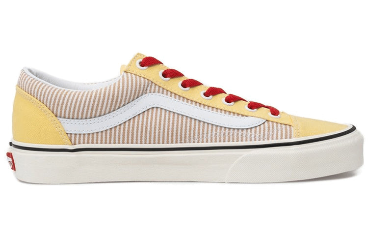 Vans Mismatch Style 36 Mix and Match Stripes Floral 'White Yellow' VN0A3DZ3WS7