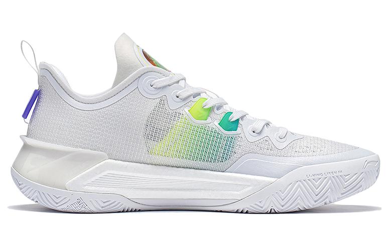 Li-Ning LiRen 3 V2 Low 'White Neon Yellow' ABAT057-4