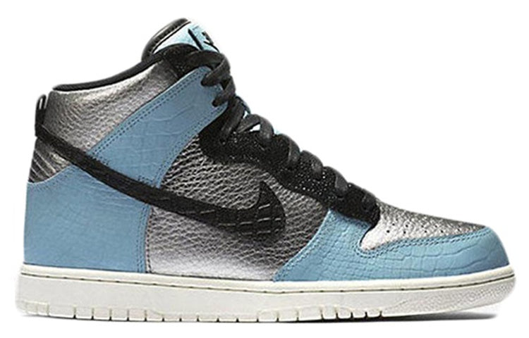 (WMNS) Nike Dunk High LX 'Metallic Silver Mica Blue' 881233-002