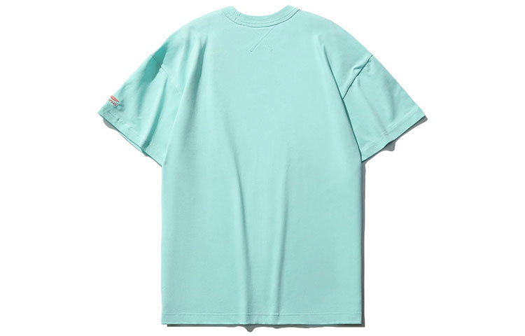 Li-Ning x Disney Fashion Pattern Printing Tee 'Light Blue Orange' AHSR199-2