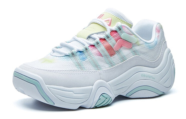 (WMNS) Fila Fusion Shoes 'White Yellow' T12W121201FWY