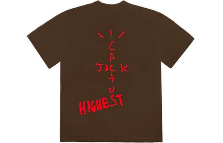 Travis Scott Cactus Jack x Jordan Tee 'Brown' TC-304