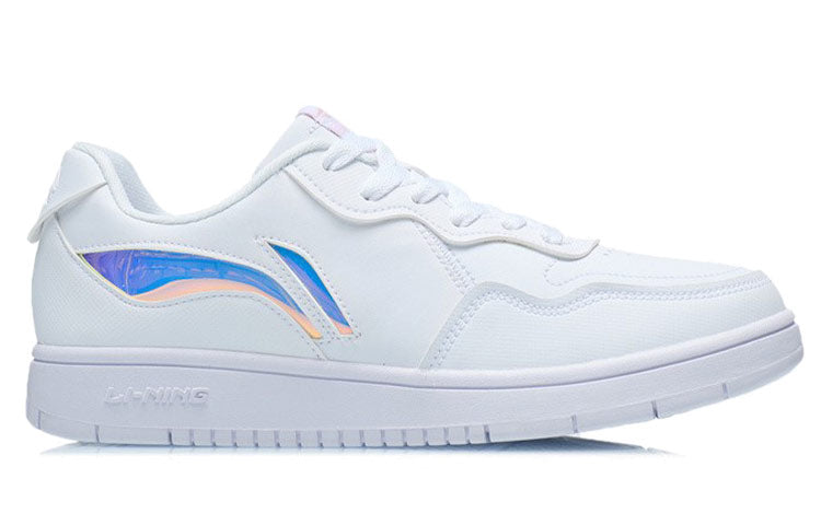 (WMNS) Li-Ning Skate Shoes 'White Laser' AGCR318-1
