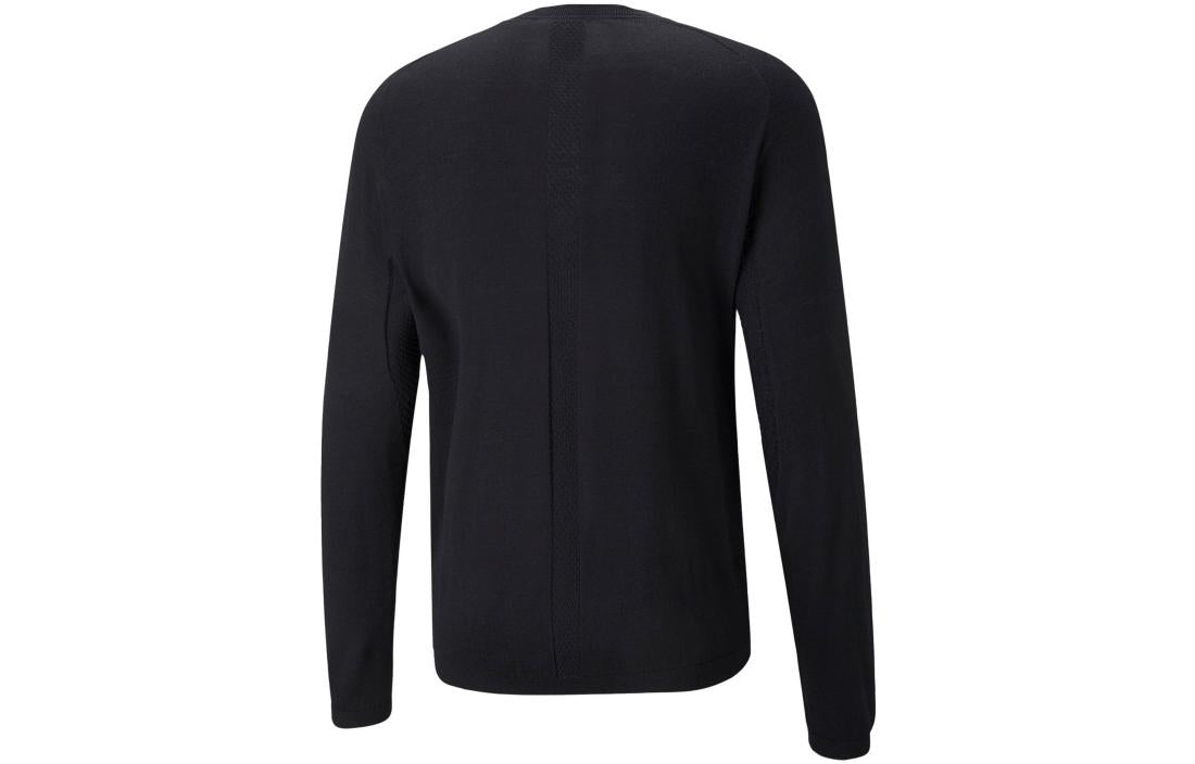 PUMA Porsche Design V-Neck Sweatshirt 'Black' 536154-01