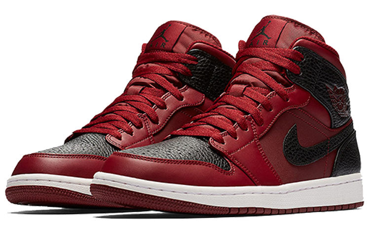 Air Jordan 1 Mid 'Reverse Banned' 554724-601