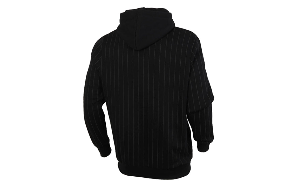 PUMA Pinstripe Aop Pullover Hoodie 'Black' 530179-01