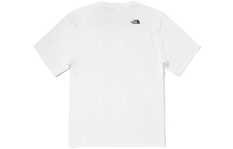THE NORTH FACE Woodcut Dome T-Shirt 'White' NF0A5JZ8-FN4