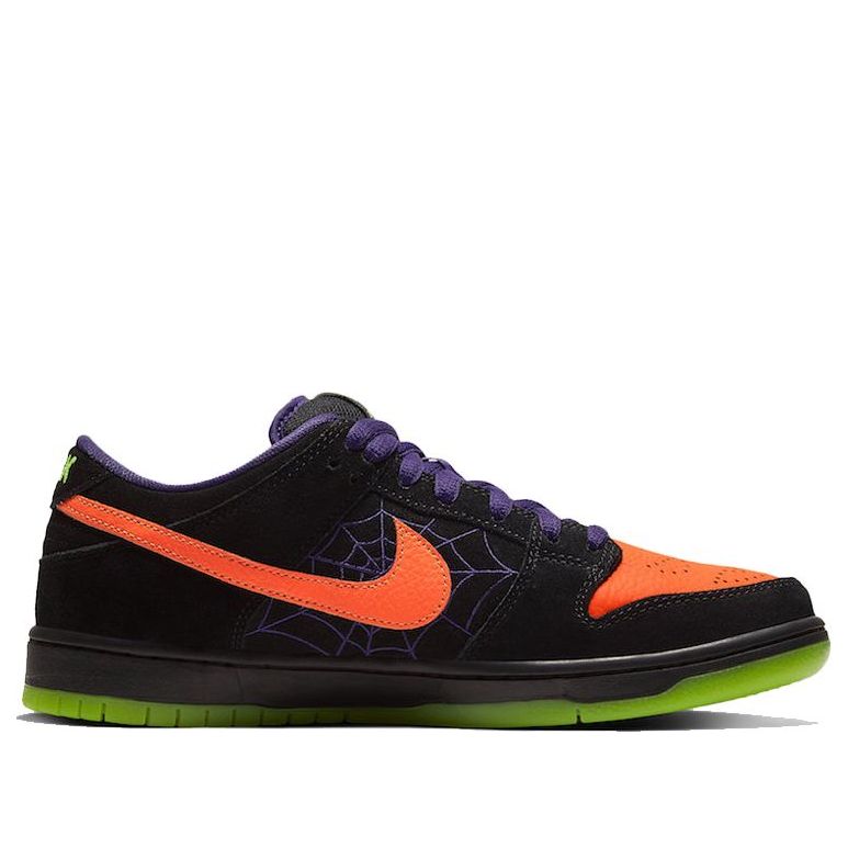 Nike SB Dunk Low Night of Mischief 'Green Black Orange' BQ6817-006(S-BOX)