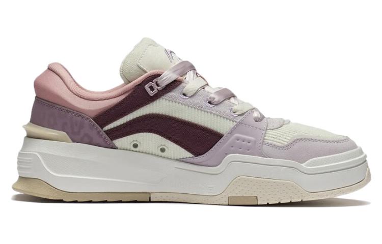 (WMNS) Li-Ning AG Skate Shoes 'White Purple Pink' AGCS246-4
