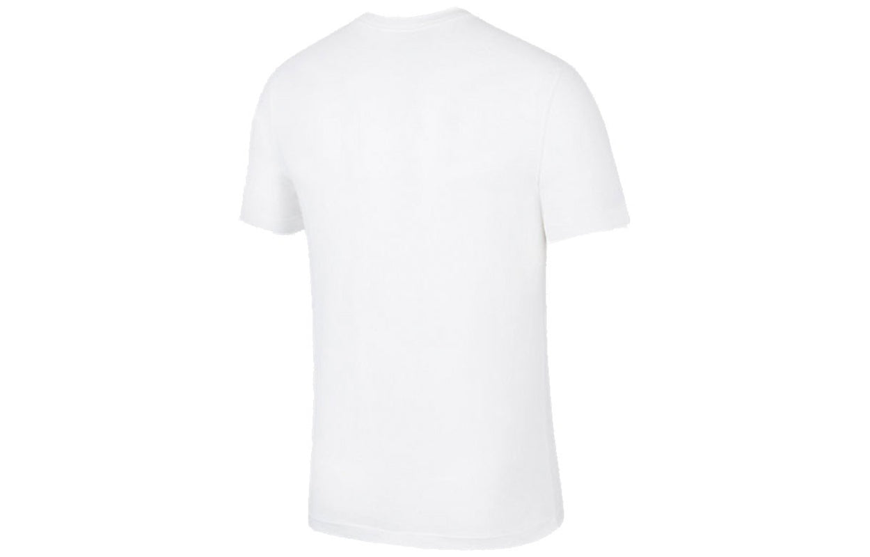 Nike CHN China Word Printing Basketball Training Sports Round Neck Short Sleeve White CT8789-100