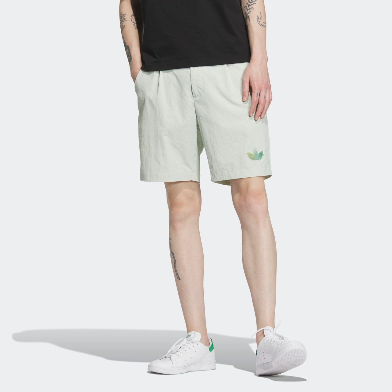adidas originals Woven Shorts 'Linen Green' IK8680