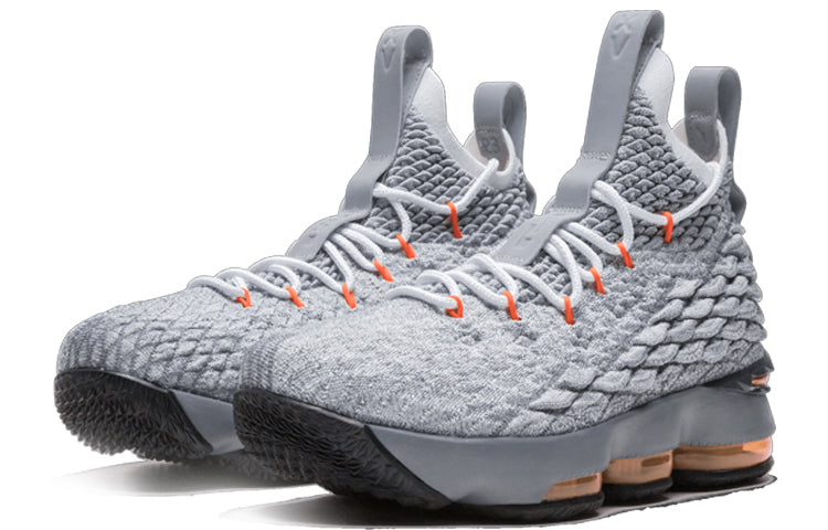 (GS) Nike LeBron 15 'Grey Orange' 922811-080