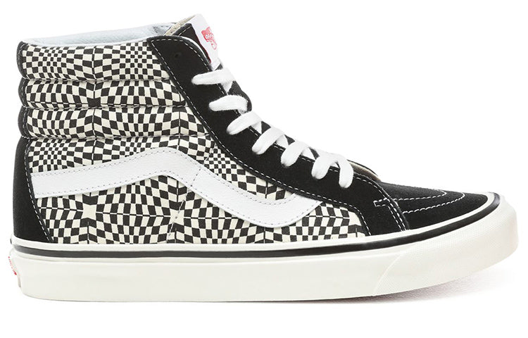 Vans SK8-HI 38 DX 'Warp Check - Black White' VN0A38GFVMY