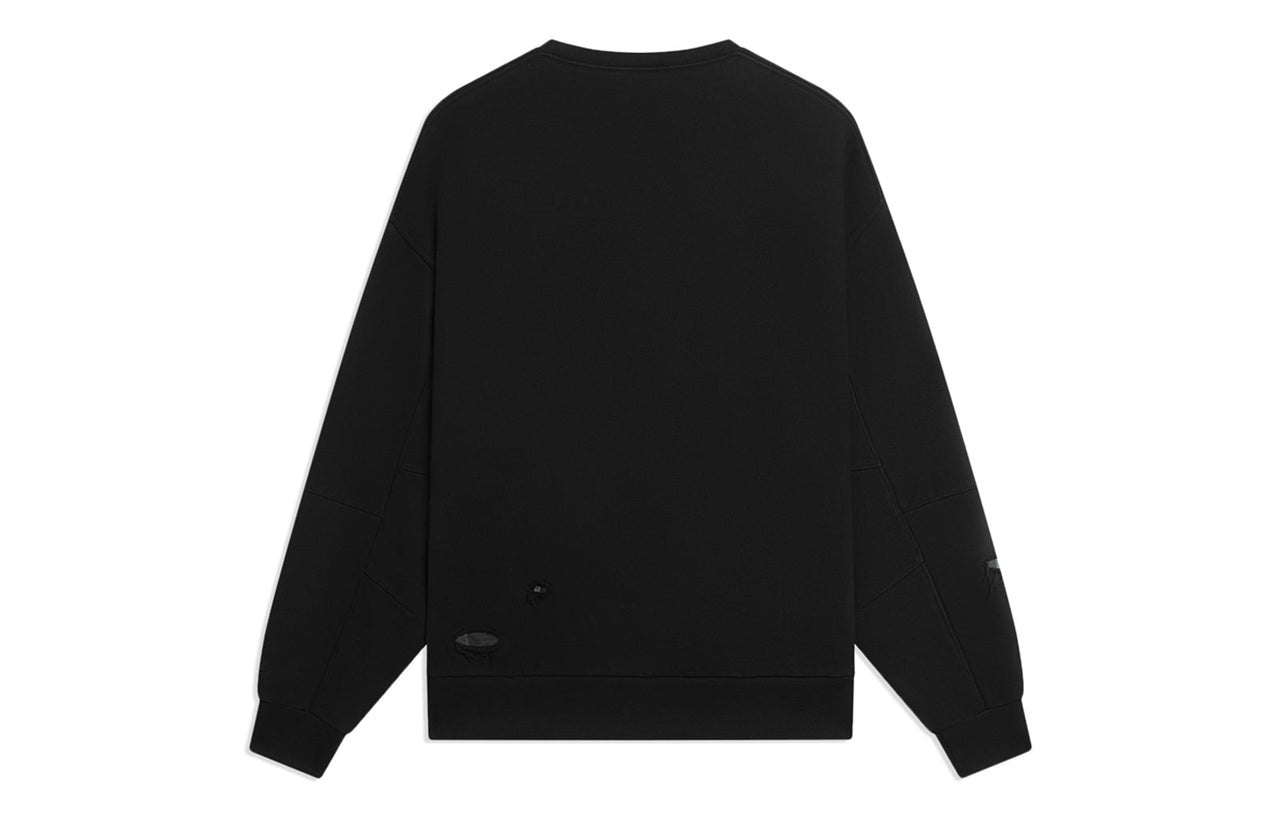 Li-Ning Skateboarding Graphic Sweatshirt 'Black' AWDSB11-3