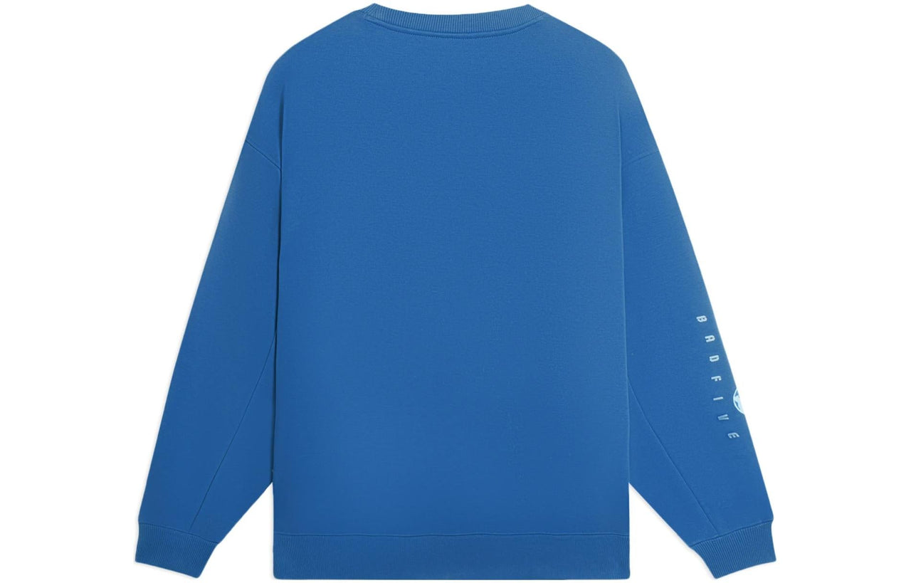 Li-Ning BadFive Graphic Sweatshirt 'Blue' AWDSC01-4