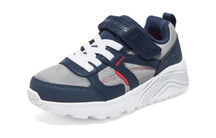 (GS) Skechers Uno Lite-Braxter Sneaker 'Blue Grey' 403666L-NVRD