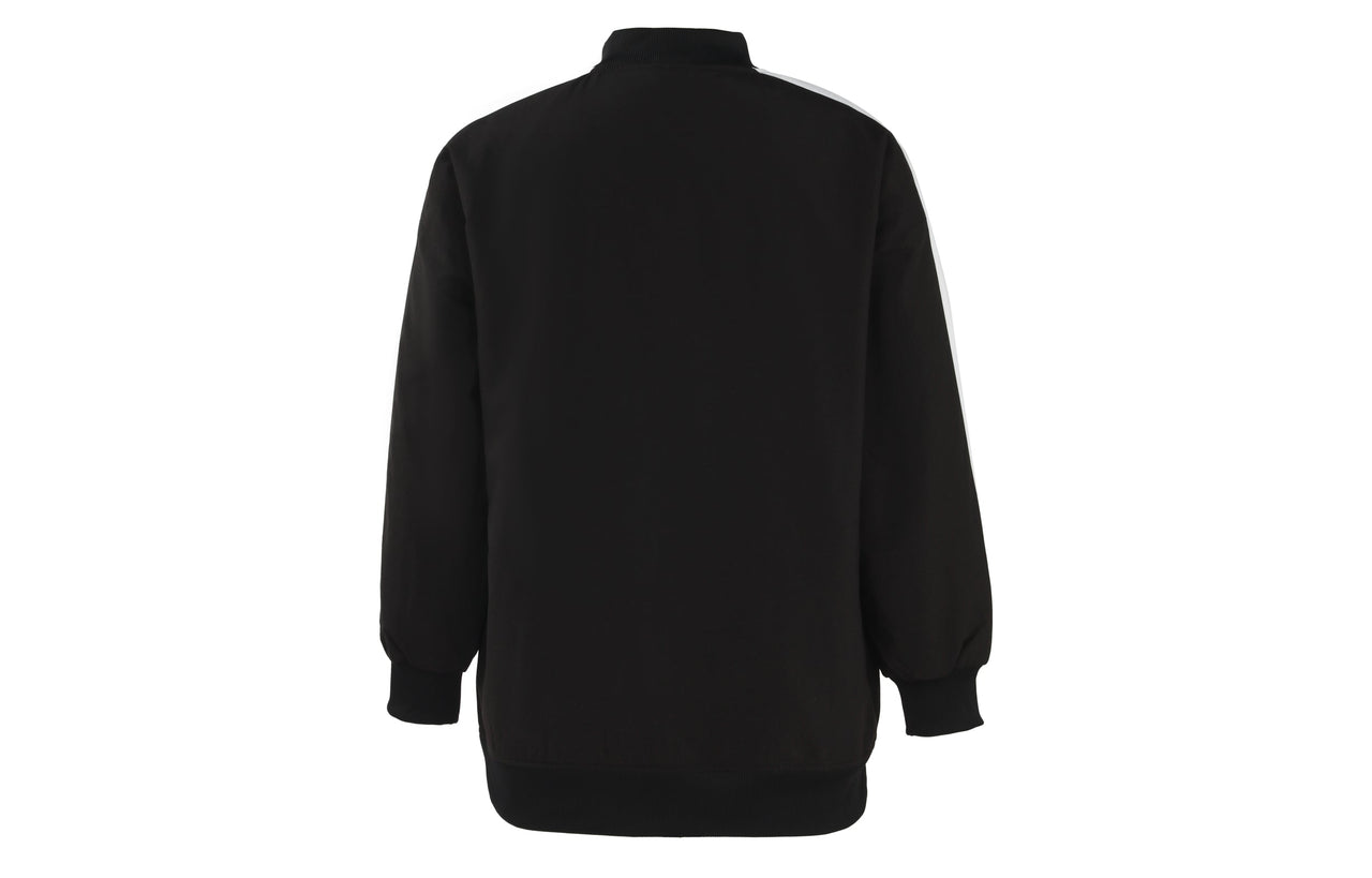 (WMNS) PUMA Classics Bomber Logo Printing Jacket Black 530275-01