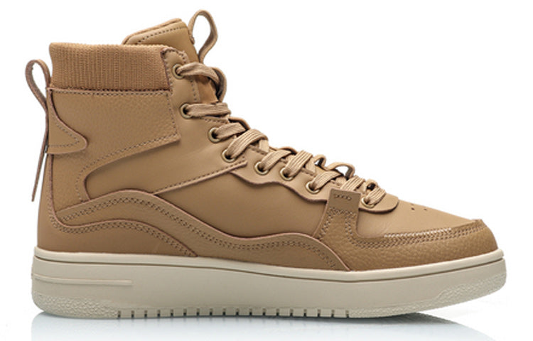 Li-Ning Classic Leisure Hi 'Brown White' AGCP215-3