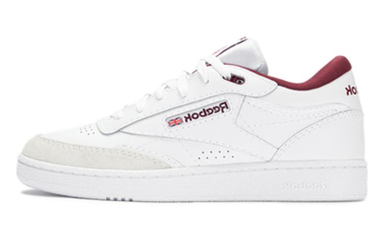 Reebok Classics Club C Mid II 'White Classic Maroon' 100033035