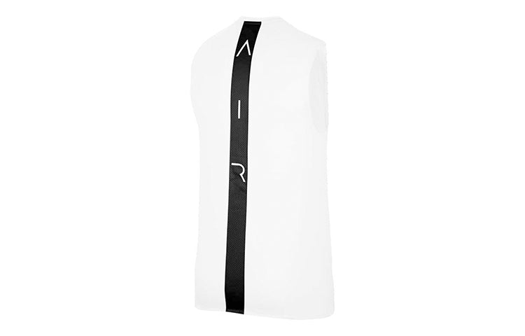 Air Jordan Quick-dry Basketball Training Sports Vest Male White CU1025-100