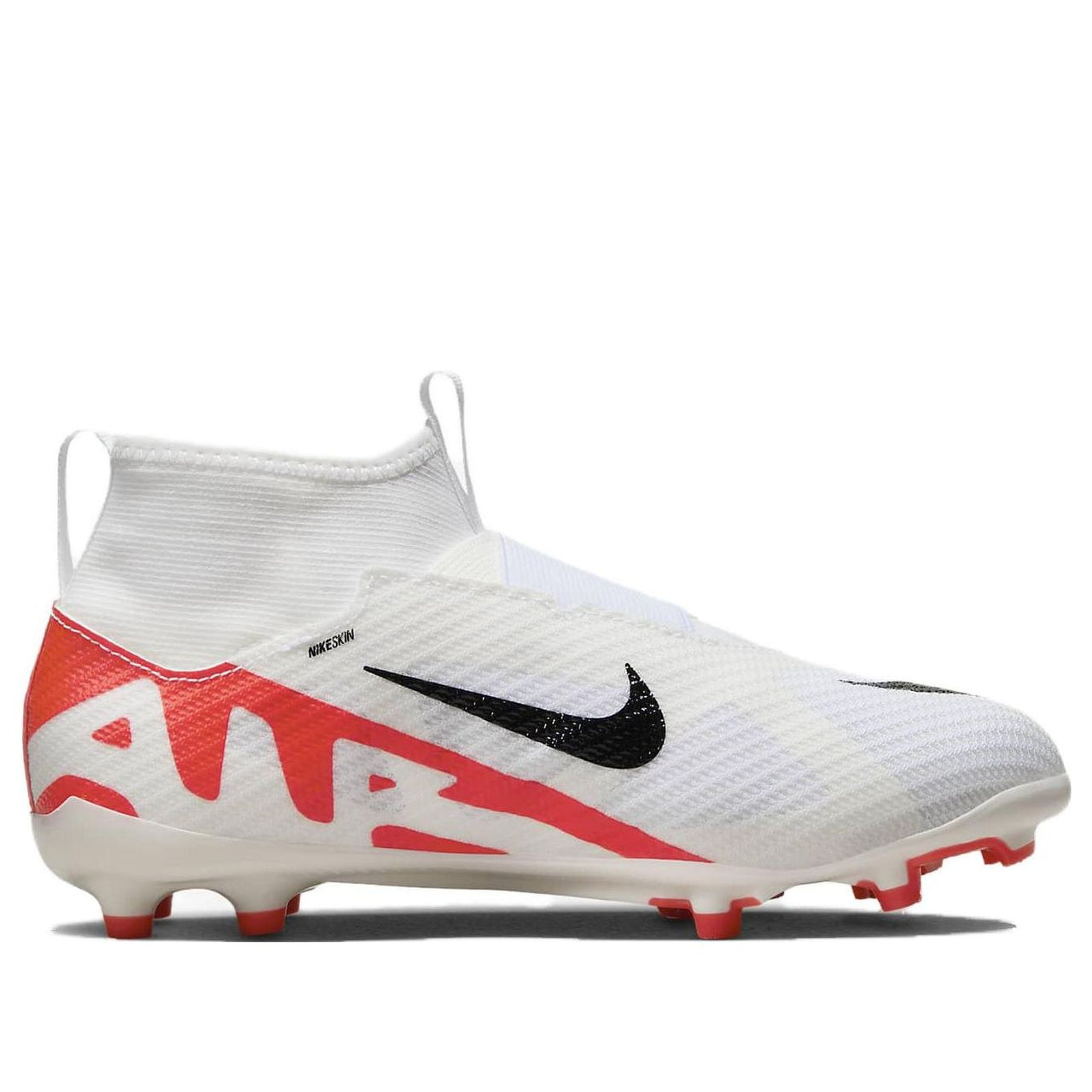 (GS) Nike Mercurial Superfly 9 Pro Firm Ground Soccer Cleats 'White Orange' DJ5606-600