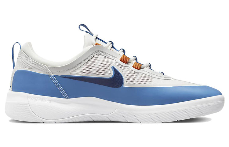 Nike Nyjah Free 2 SB 'White Dutch Blue' BV2078-402