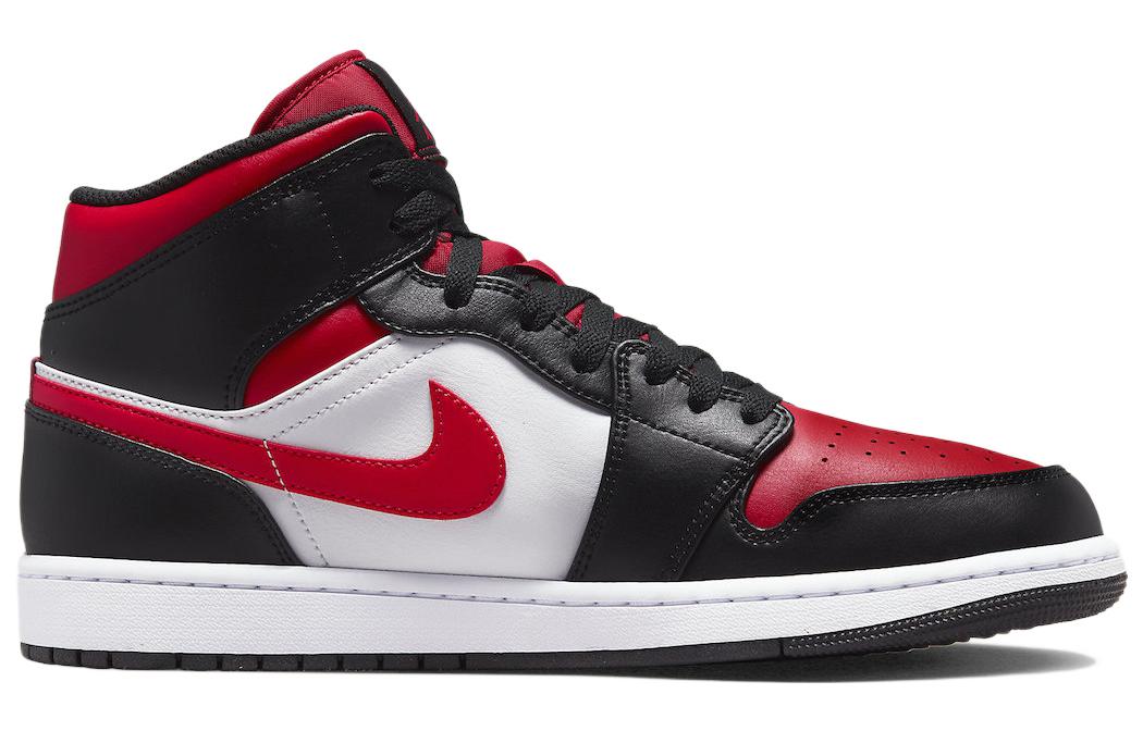 Air Jordan 1 Mid 'Bred Toe' 554724-079