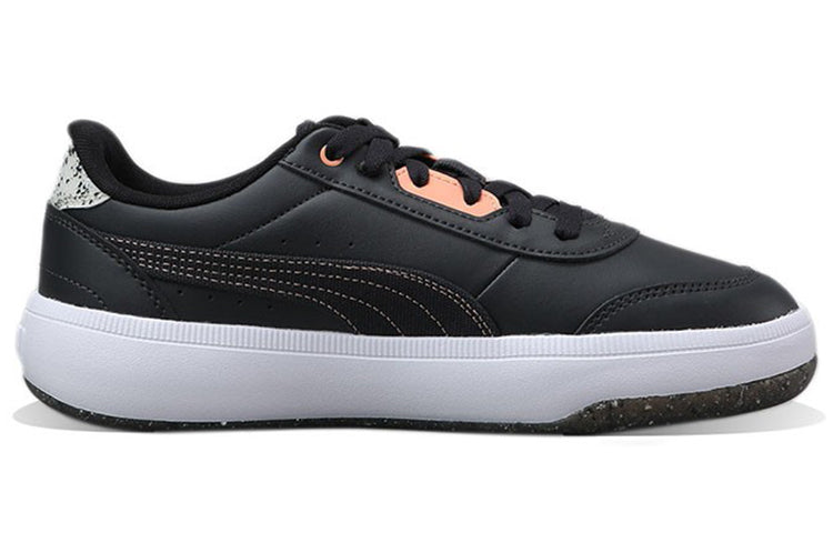 (WMNS) PUMA Tori Better Casual Cozy Low Tops Skateboarding Shoes Black 384932-02