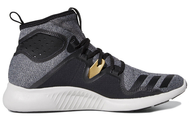 (WMNS) adidas Edgebounce Mid 'Black Gold Metallic' B96335