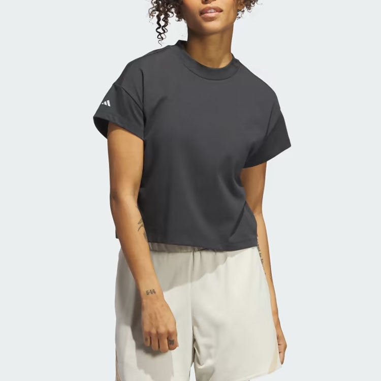 (WMNS) adidas Select Cutoff Tee 'Carbon' IJ5234