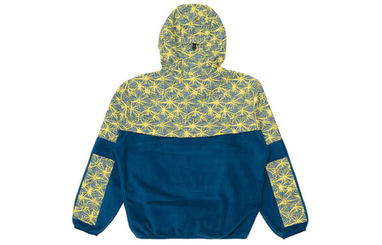 Men's Nike ACG Contrast Color Stitching Half Zipper Fleece Sports Pullover Travel Yellow CK3107-432