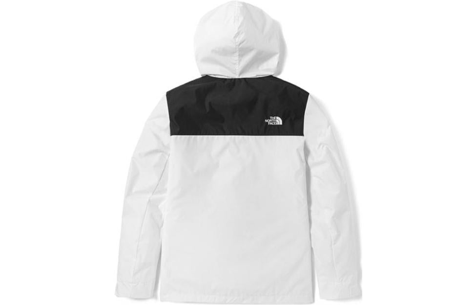 THE NORTH FACE Logo Mountain Windbreaker Jacket 'White' NF0A81NO-FN4
