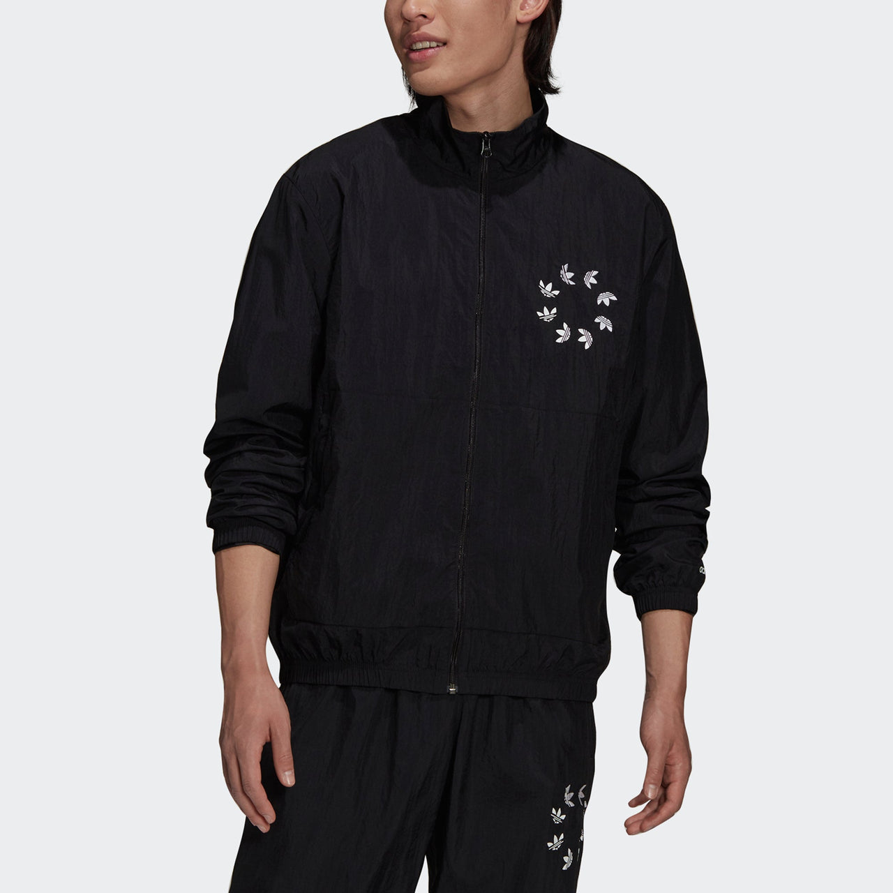 adidas originals Down Logo Sport Jacket Black H37740