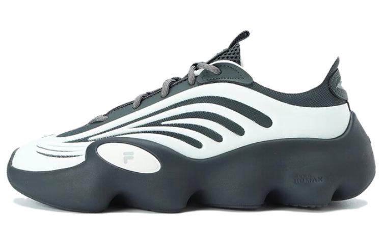 (WMNS) FILA FUSION Ray 3 Sport Shoes 'White Grey' T12W321105FDB