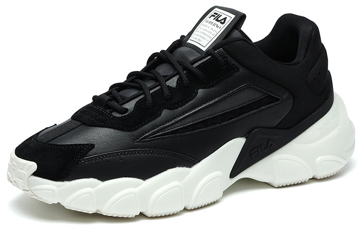 FILA Fashion Sneakers Low-top Running Shoes Black/White F12M134144FBK