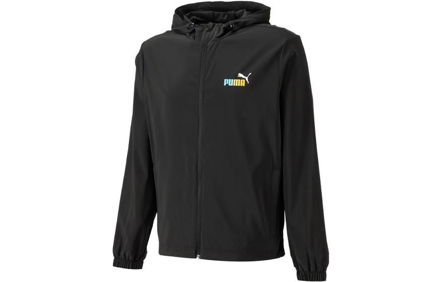 PUMA Full Sleeve Printed Hoodie 'Black' 678013-01
