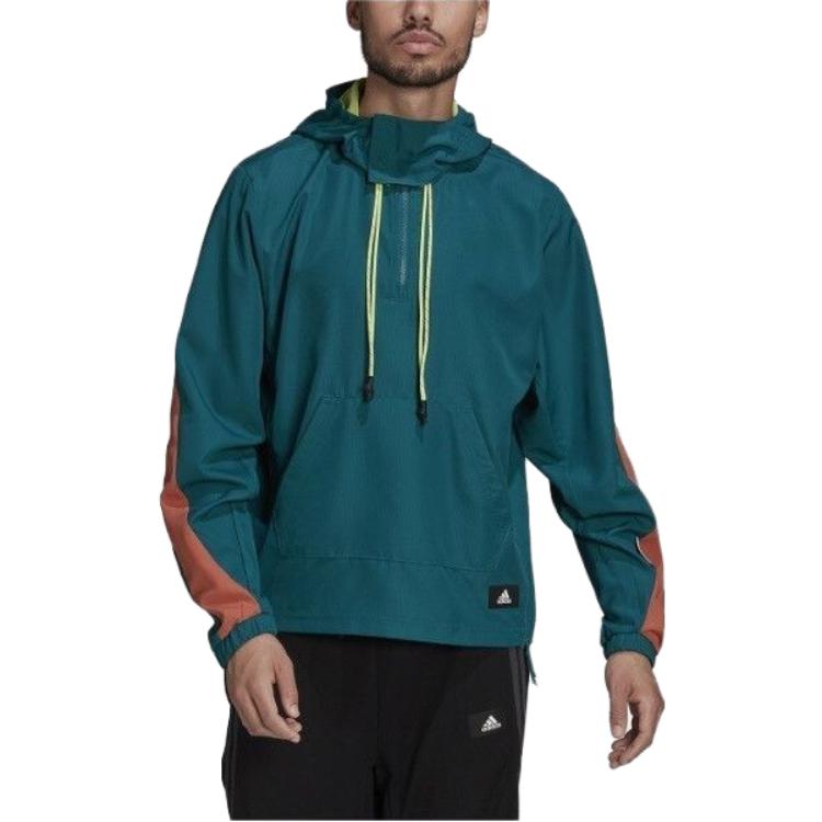 adidas Coupe-vent Summer Aeroready Windbreaker 'Green' HB6574