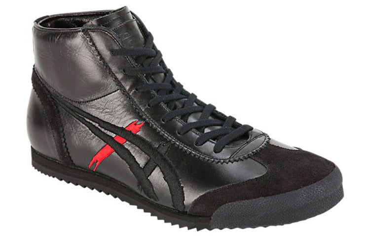 Onitsuka Tiger Mexico Mid Runner Dx 'Black Leather' 1181A117-001