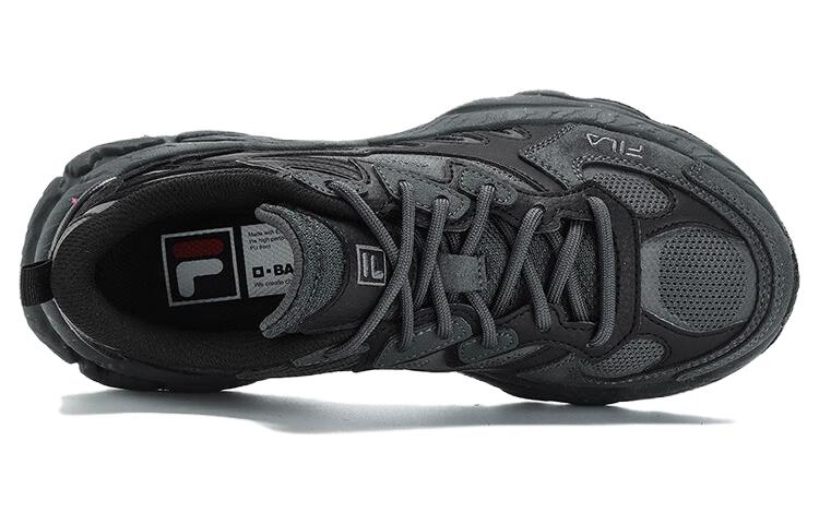 (WMNS) FILA Fern Sneakers 'Black Green' F12W331101ADB