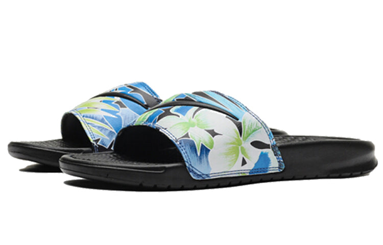 (WMNS) Nike BENASSI JDI PRINT 'Black' 618919-029