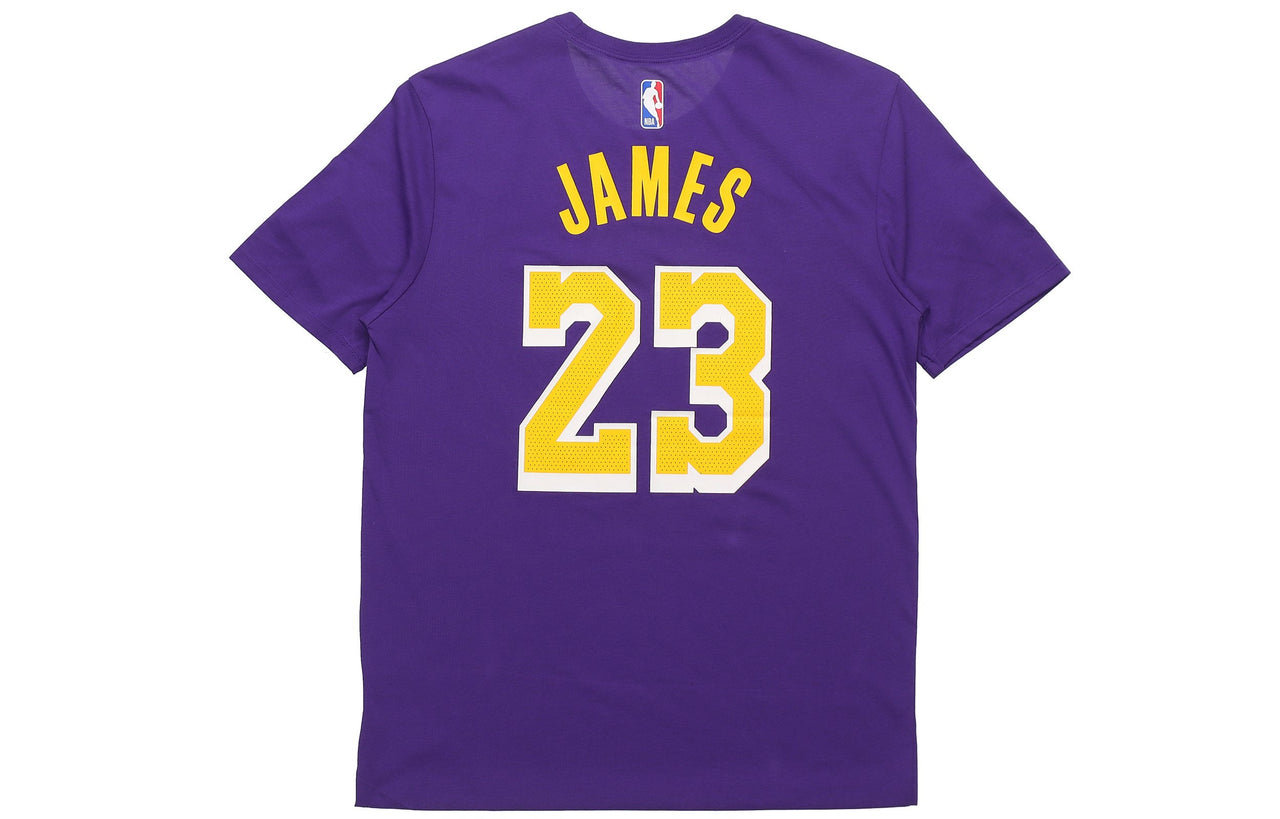 Nike NBA James LeBron James lakers limited Jersey Short Sleeve Purple AR4888-557